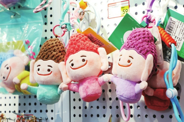 文创产品在快闪店陈列展示