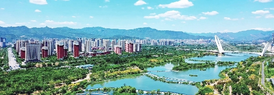 俯瞰永定河